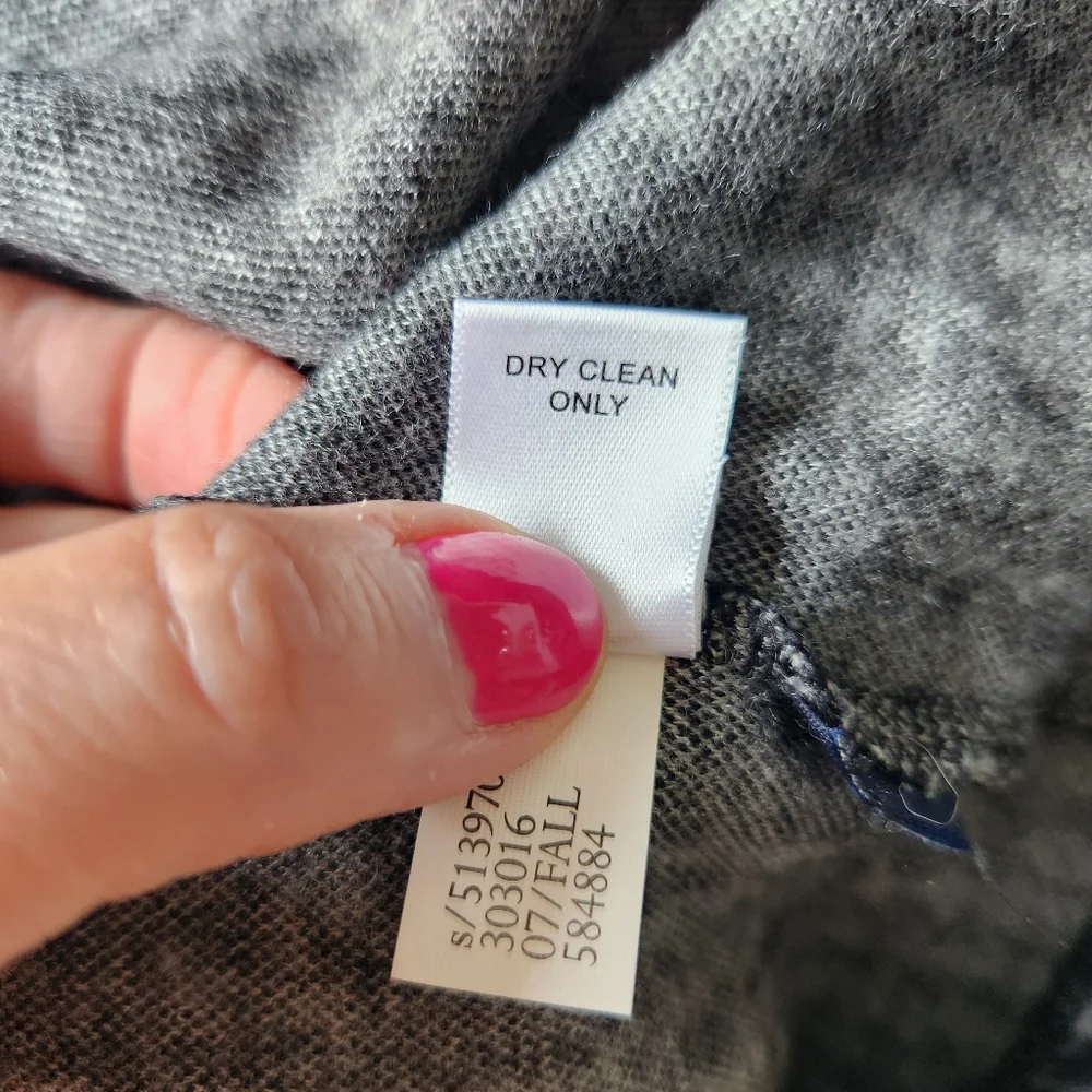 Banana Republic Houndstooth Checkered Dress Black Gray Short Sleeves Medium - Picture 12 of 14